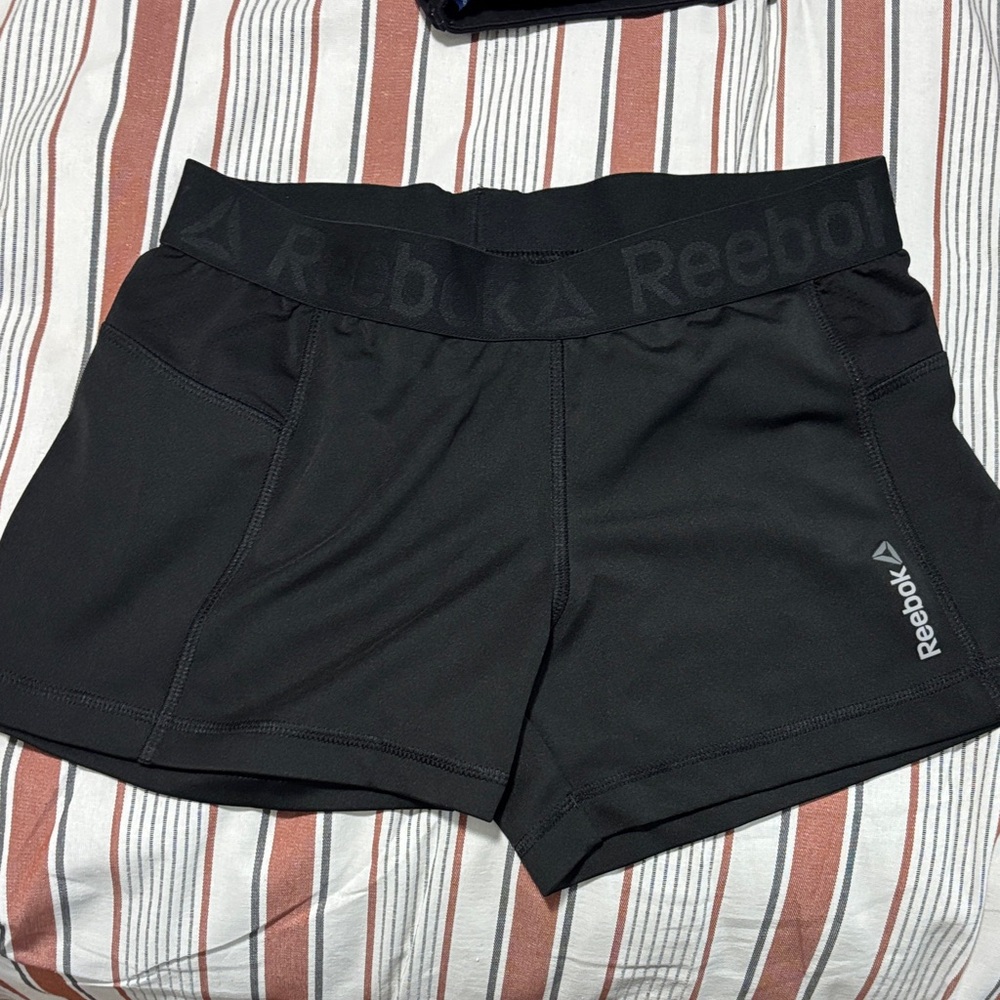 Reebok Women's Athletic Black Shorts